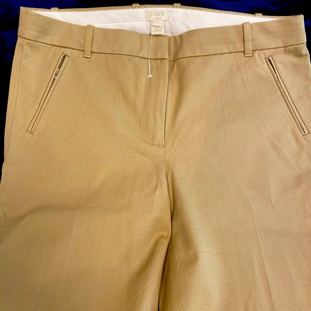 New without tag J Crew khakis with stretch
